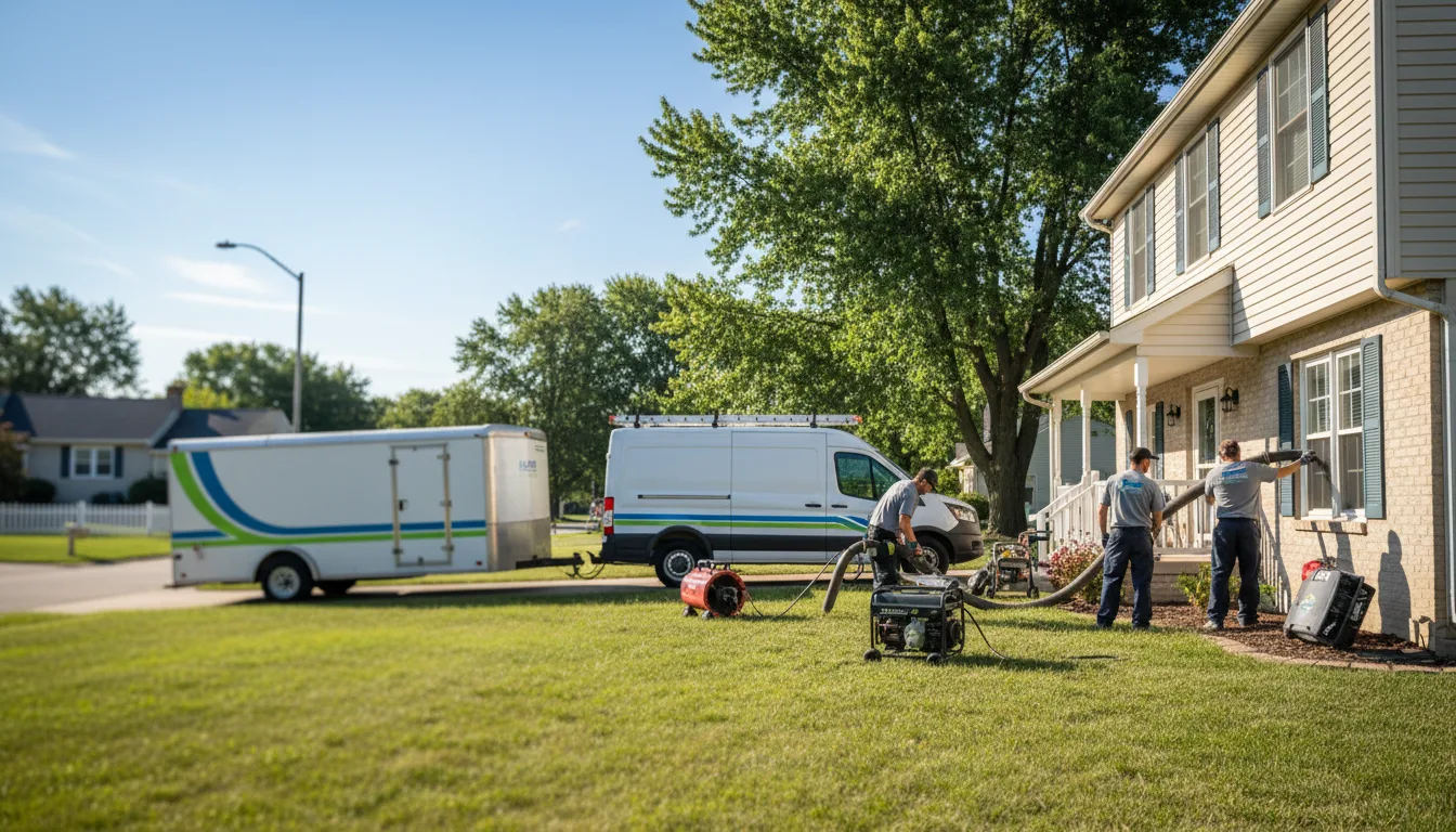 Flooded Basement Restoration And Cleanup With Repair in Michigan, ND near me